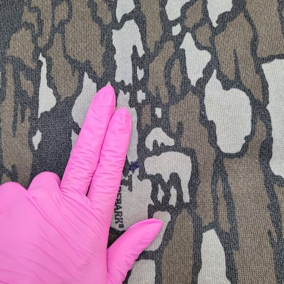 Vintage Treebark Hunting Zip Jacket Women S/M 24x23 Baggy USA - Picture 6 of 12